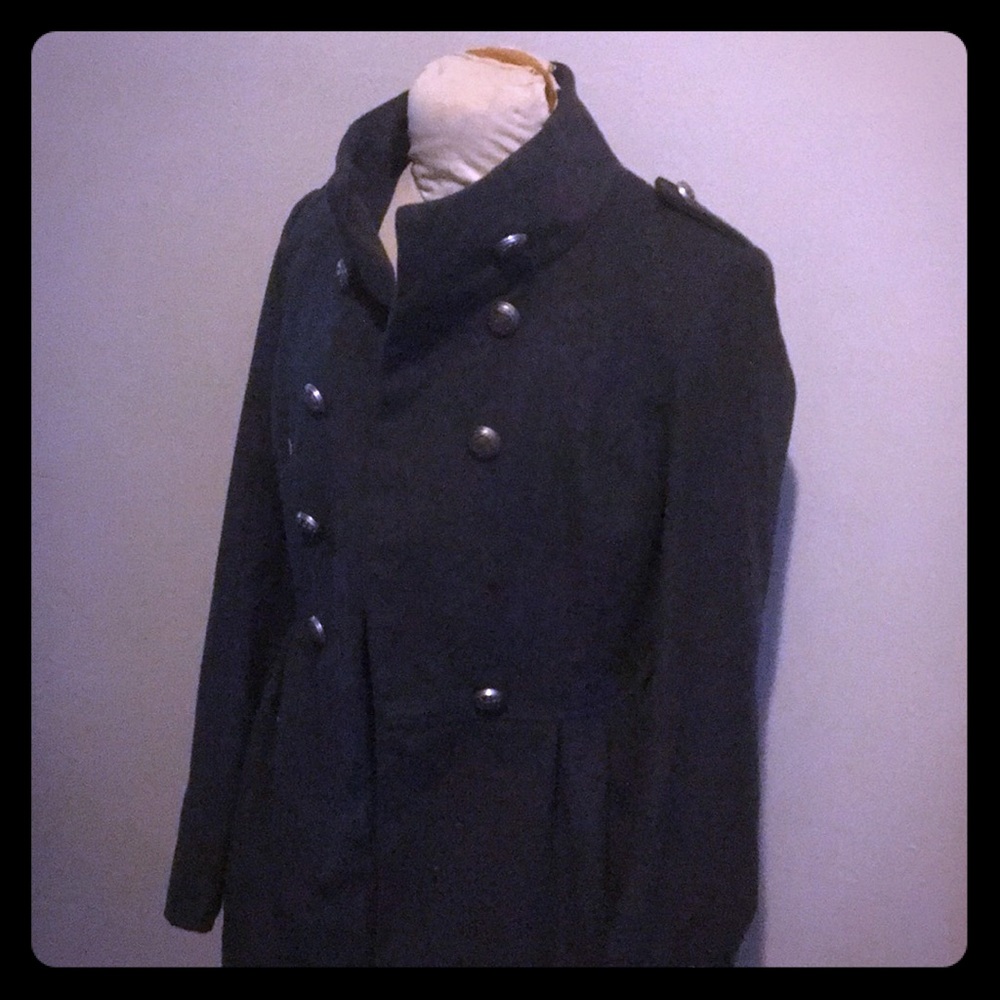 Geri C. New York military style coat